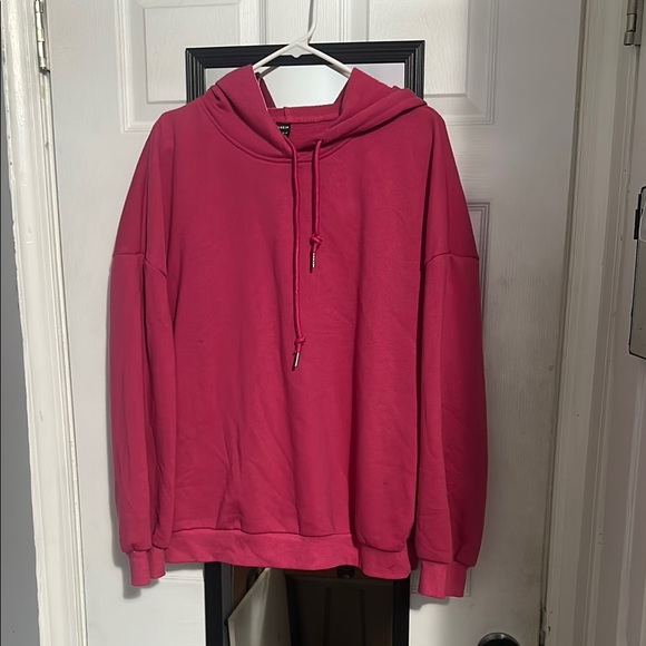 SHEIN Sweaters - Women’s  Pink Hoodie Sweater